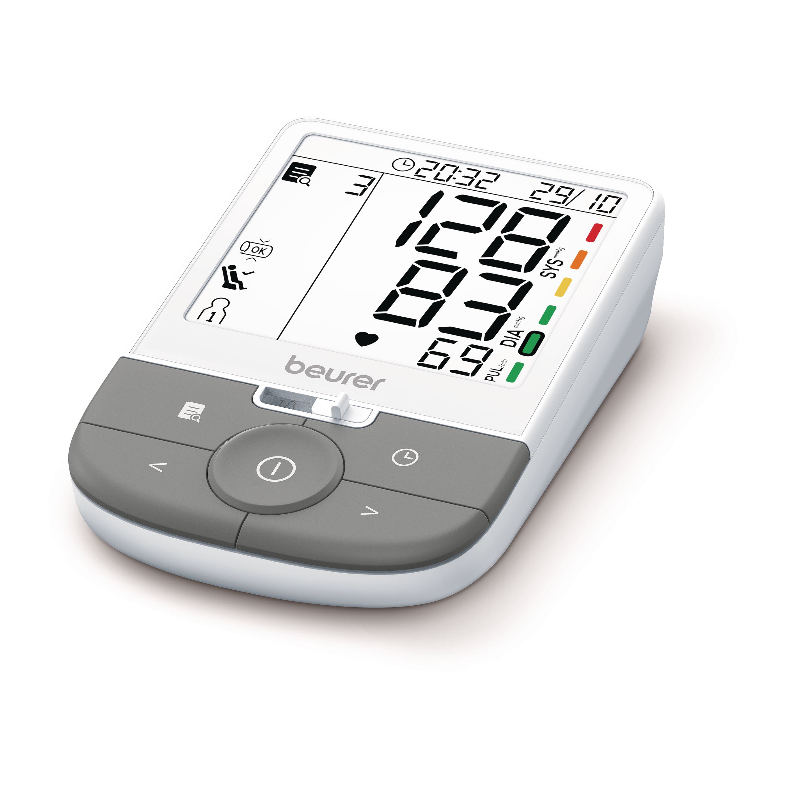 Beurer BM 53 Upper Arm Blood Pressure Monitor White